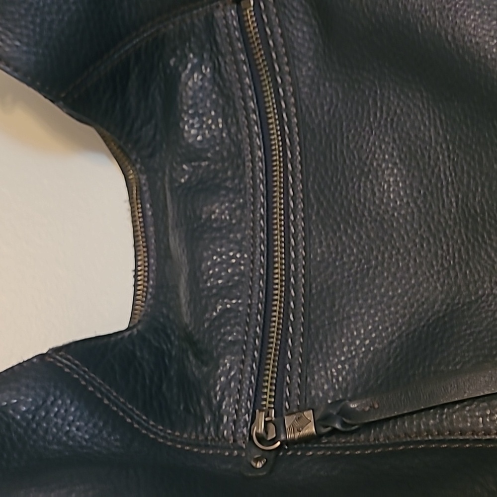 The SAK Sequoia Hobo soft Butter Cream Blue leather Shoulder Bag - Picture 2 of 16